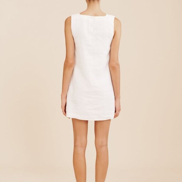 Posse Emma Shift Dress in Ivory - Picture 10 of 11